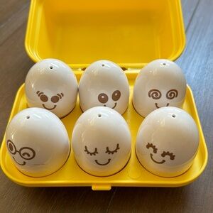 TOMY Preschool Shapes Hide & Squeak Eggs Sorter Learning Matching